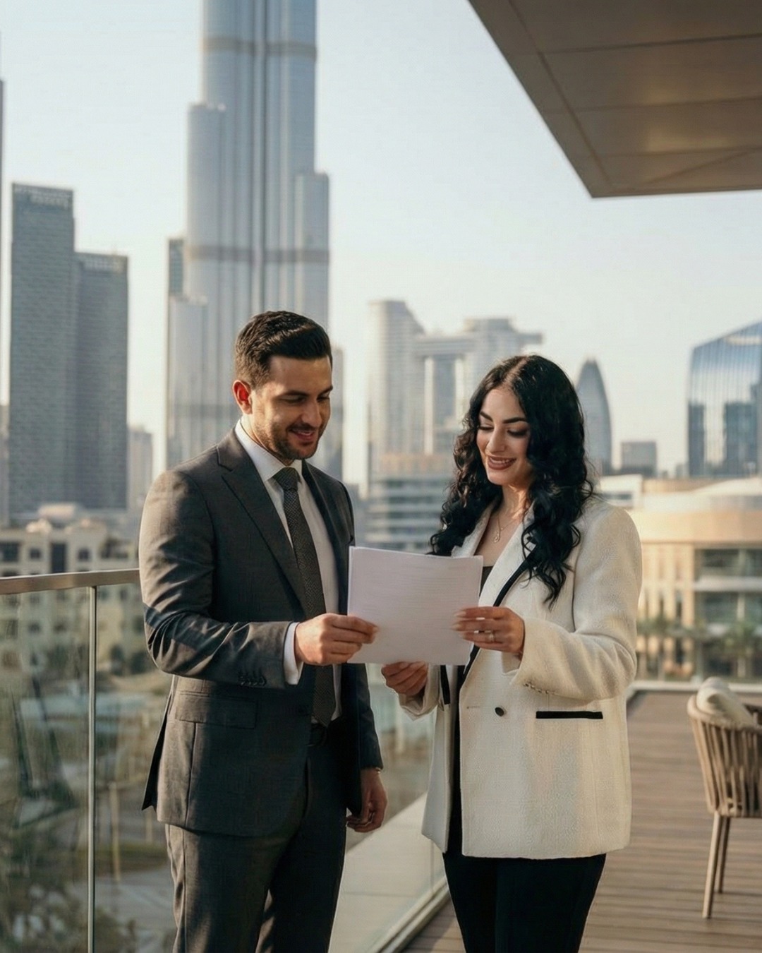 Client meeting in Dubai